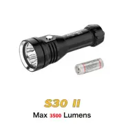 Archon S30 II 3500 Lumens Diving Astigmatism Light Underwater Flashlight Torch
