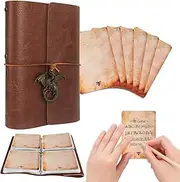 Spellbook Cards Holder D&D RPG Pocket Spell Book & Reference Card Holder, Tome of Recollection TTRPG Gaming Accessories for Dungeons and Dragons Beginner Master (61 Poker-Size Player Cards Included)