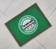 Heineken Rubber bar mats spill mat bar runner drip mat pads & beer coasters pubs