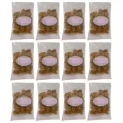 901225 12 X 135g BAG POPCORN PEOPLE PEANUT BRITTLE CRUNCHY CANDIED PIECES