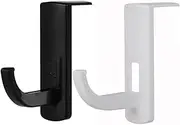 Headset Stand Headset Holder 2pc Earphone Holder Hanger Holder Hook Sticker for Desk PC Display Monitor Headphone Accessories Desktop Headset Holder