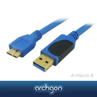 在飛比找PChome24h購物優惠-archgon – USB 3.0 A–micro B 1M