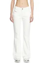[Diesel] Diesel - Bootcut Jeans - 1969 D-Ebbey - Jeans - Woman - White 29 White