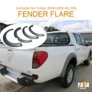 Suitable for Mitsubishi Triton MN ML 2006-2015 Fender Flare Wheel Arch Grey 4pcs