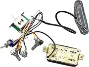 QUMIIRITY 1 set Electric Guitar Pickup Wiring Harness Durable Guitar Parts for Enhanced Sound for Musicians and Enthusiasts