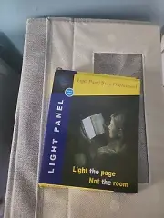 1pc LED Panel Reading Light, Flat Book Light Page Book Light For Reading In Bed