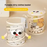 With Lid Sorting Basket Portable Storage Basket Cute Dirty Laundry Basket Toy