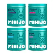MIHIJO Signature Dog 4 Pack Bundle 240 Chewable Food Supplements