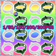 Garden Ties Tomato trellis Stake Plant Support Clips Veggie Greenhouse TK