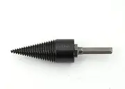 Hex Shank Firewood Drill Bit Wood Splitter 42mm Drill Bit Log Wood Splitter Drill Bit Cone Screw Driver Kindling Firewood Cut Tool