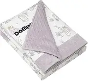 Domimia Thick Padded Minky Cotton Kids Blanket, Butterfly Soft Coziness, 3D Dotted Fabric Blanket- 2.5 tog