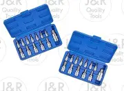 26pc METIRC & SAE Allen Hex Socket Bit Set Wrench Ratchet 1/4" 3/8" 1/2" MM/SAE