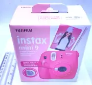 Fujifilm Instax Mini 9 Instant Camera Flamingo Pink NIB