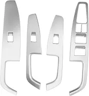 2016-2020 Compatible with Elantra Silver Window Lift Switch Button Panel Interior Door Armrest Decoration