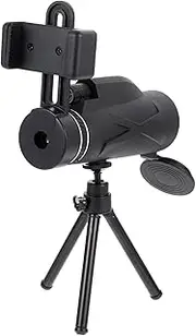 COMNESTBI 1Set High Magnification Night Vision with Phone Clip Bracket Outdoor Telescope for Travel High Resolution Viewing Graphics