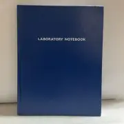 NEW VWR Hardcover Scientific Lab Notebook 100 graph paper pages red and blue