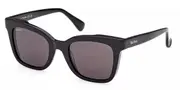 Max Mara MM0067 LEE2 01A Men's Sunglasses Black Size 50
