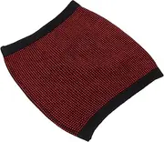 Wool Jacquard Waist Support Back Belt for Men Weights for Home Gym Weighted Waist Belt Abdominal Binder for Men Waist Trainer Wrap Massage Kidney Belt Corset But Belt Cashmere Red
