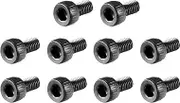 uxcell M3 x 6mm Hex Bolt Socket Head Cap Machine Screws Fasteners Black 100 Pcs