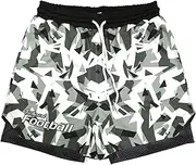 [TPAZGHE] Men's Quick Dry Drawstring 2 in 1 Athletic Shorts Sports Training Gym Workout Running Shorts with Pockets Liner