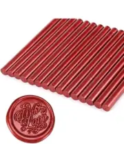 9 pcs Wine Red Sealing Wax Sticks for Wax Seal Stamping