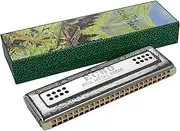 [Hohner] Echo-Harp Double Sided CG Key Harmonica, 96 Holes