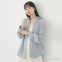 在飛比找蝦皮商城優惠-earth music&ecology 透膚立體感緹花設計長