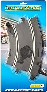 [Scalextric] C8206 Radius 2 Curve 45 Degree 1:32 Scale Slot Car Track and Accessories (2 Pieces)