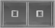 Hafele Squareline Sink G3 Double Bowl