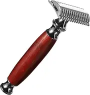 EXQUIMEUBLE Manual Safety Razor by Men's Facial Hair Shaver Male Supply Straight Razor