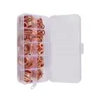 High Performance Copper Washer Gasket Set with 100 Pieces Assorted Sizes