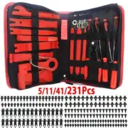 LOT Car Trim Removal Tool Panel Door Audio Trim Removal Auto Clip Plier Fastener