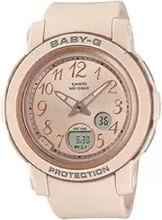 [Casio] Baby G BGA290SA-4A Analog Digital Pink Strap Women's Watch, Pink Dial, 45.2 × 41.5 × 10.1 mm