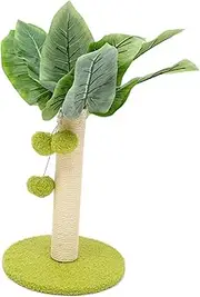 Cat Scratching Post Tree Shaped Kitten Activity Scratcher Indoor Climbing Stand for Cats Durable Design with Natural Rope for Furniture Protection and Playtime