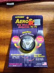 Aerobie AEROSPIN Yo-Yo Adjustable Gap Precision Ball Bearing Soft Grip -RARE New