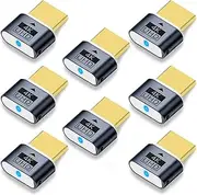 HDMI Interface Analog Plug 4K Display Emulator Host Display Disk Runs Better HDTV Interface Deceiver Adapter Compatible with Windows Mac OSX Linux Support 4kx2k 2160P 1080p (8)
