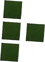 OSALADI 4pcs Fake Moss Rug Artificial Grass Turf for Outdoor Realistic Moss Mat for Gardens Indoor Decorati