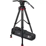 Sachtler flowtech 100 MS Carbon Fiber Tripod System Cine 20 Fluid Head 1911-FTMS