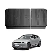 Back Seat Protector for Hyundai IONIQ 5 IONIQ5 2021-2025 All Weather Heavy Duty Car Seat Kick Mats Cover
