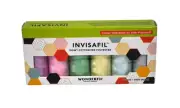 WonderFil InvisaFil Luscious and Lovely Cottonized Polyester Mini Thread Pack