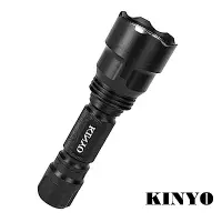 在飛比找Yahoo奇摩購物中心優惠-KINYO 充電式LED大光杯超亮手電筒(LED-510)