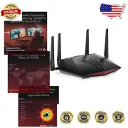 Refurbished 100NAR Nighthawk AX5400 Gaming WiFi 6 Router for Enhanced Play