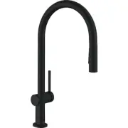 Hansgrohe 72800671 Pull-Down Kitchen Faucet Single Hole Talis MATTE BLACK New!