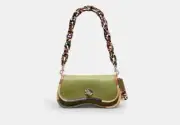 Coach Wavy Dinky Bag Coachtopia Olive Green Leather Crossbody CK540
