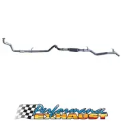 RXD 3" OE Manifiold Back Exhaust for Landcruiser HZJ79R 4.2L 1HZ Ute -Resonator