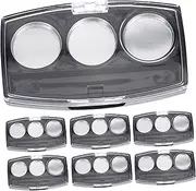 Baluue Pcs Empty Eyeshadow Pallet Refillable Case Diy Makeup Palette Organizer for Eye Shadow Lipstick