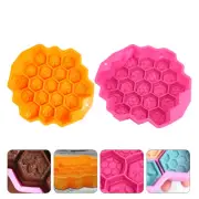 2 Pcs Mini Cake Pans Shaped Honeycomb Mold Professional Shop Baking Creative