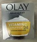 Olay Regenerist Vitamin C Peptide 24 Hydrating Moisturizer - 1.7 oz New