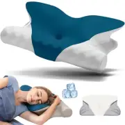 Cervical Neck Pillow [2025 Upgraded], Ergonomic Neck Pillow for Sleeping, Mem...