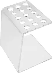 VICASKY Acrylic Beauty Scissor Holder Stand Hair Stylist Organizer Scissor Rack Desktop Tool Storage